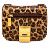 کیف چرم گاوی اصل دست دوز طرحLEOPARD