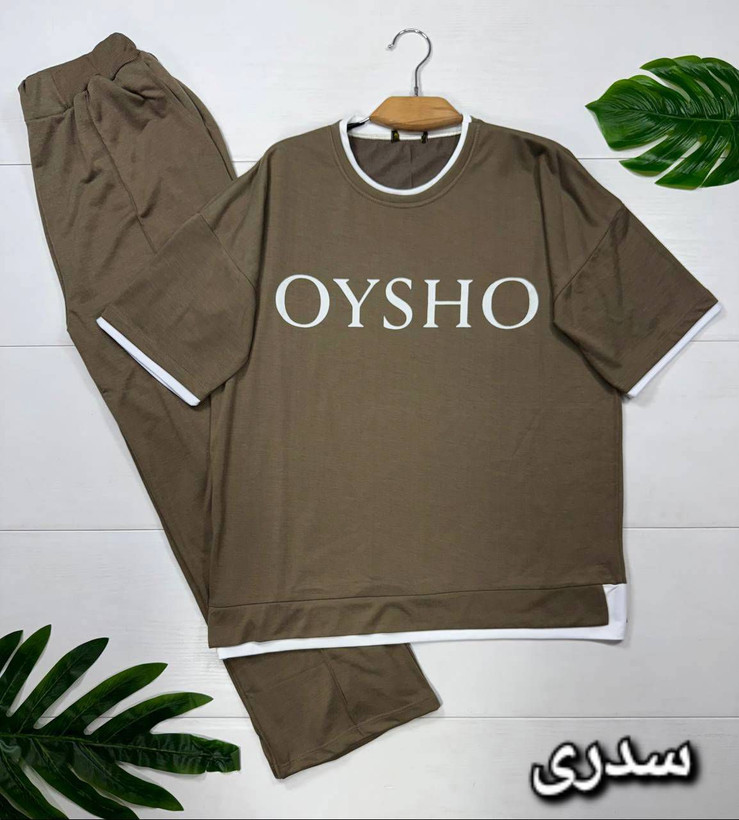 تیشرت آستین کوتاه و شلوار oysho