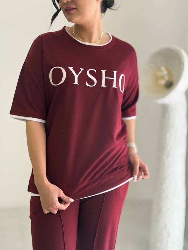 تیشرت آستین کوتاه و شلوار oysho
