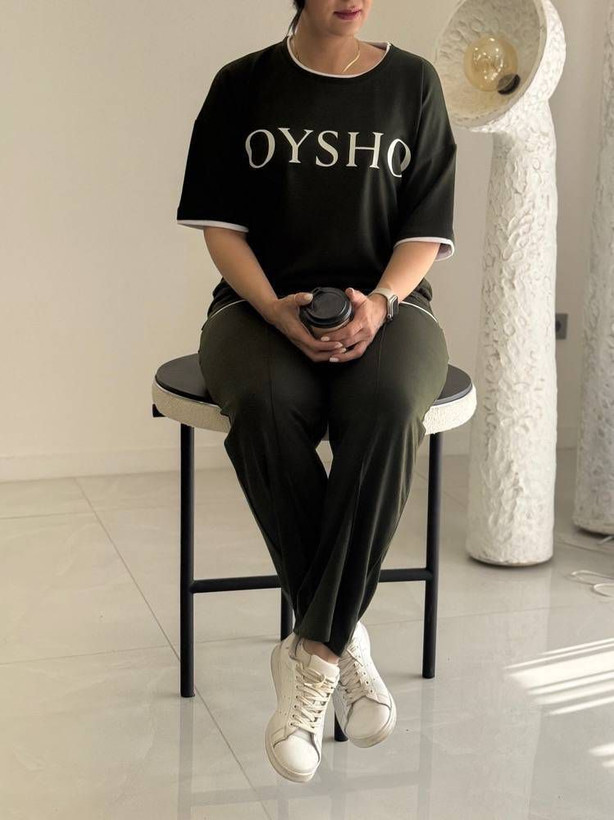 تیشرت آستین کوتاه و شلوار oysho