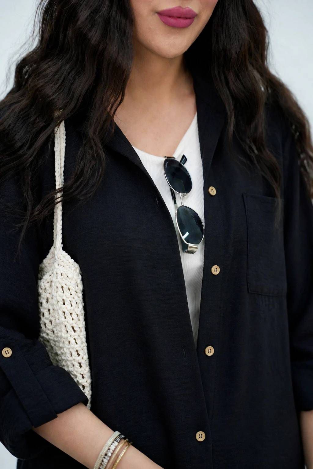 مانتو شومیزی مدل بارانا