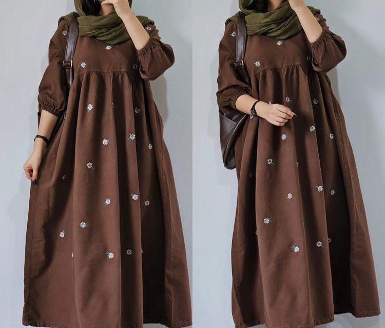 پیراهن گل بابونه