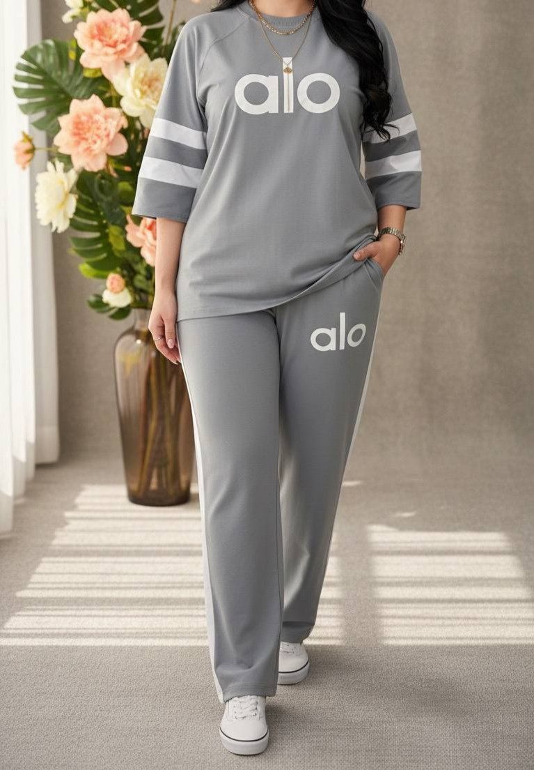 تیشرت و شلوار طرح ALO