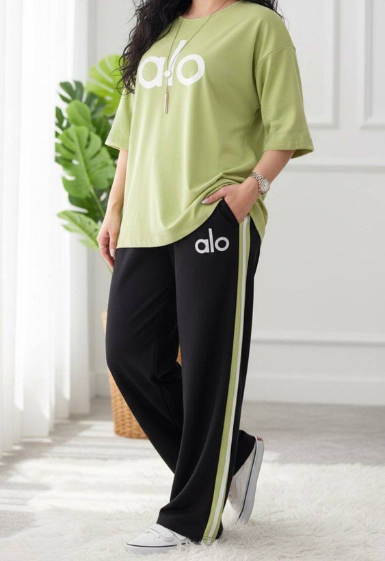 تیشرت شلوار طرح ALO