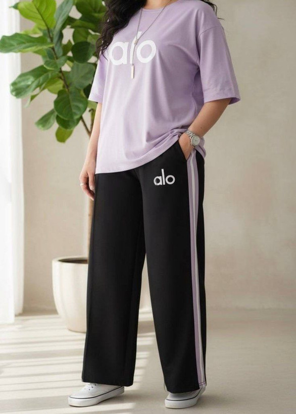 تیشرت شلوار طرح ALO