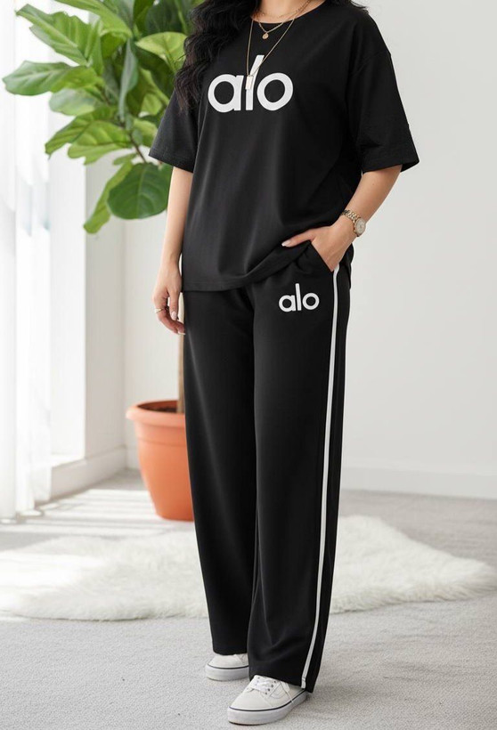 تیشرت شلوار طرح ALO