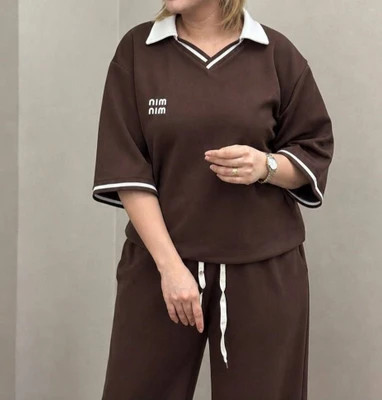 ست تیشرت و شلوار مازراتی miu miu