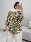 شومیزطرح پلنگی فرشته