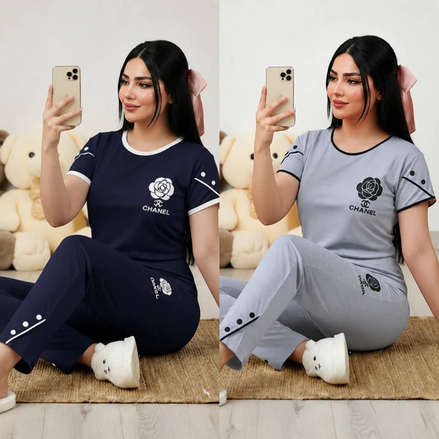 ست تیشرت شلوار خونگی