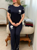 ست تیشرت شلوار خونگی
