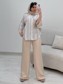 شومیز شلوار نوگل