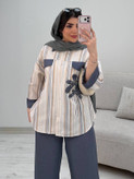 شومیز شلوار نوگل