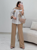 شومیز شلوار نوگل