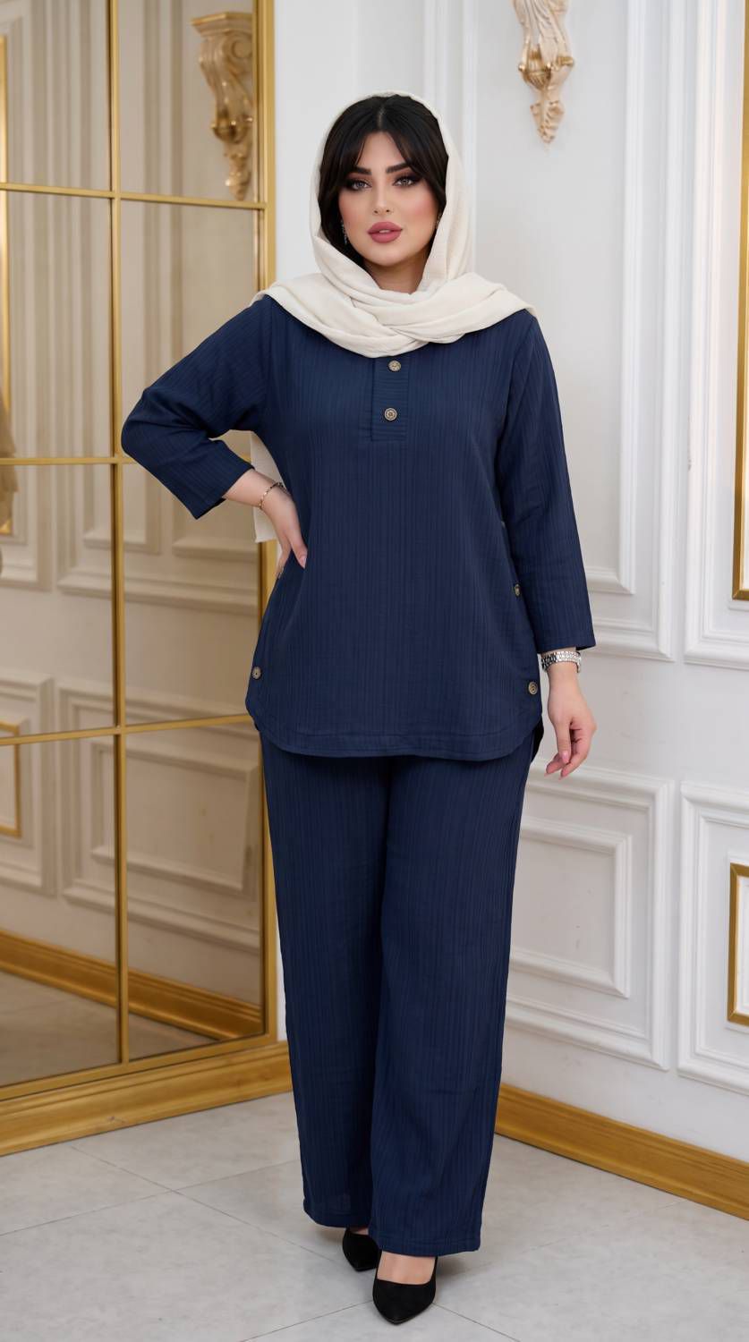 ست شومیز شلوار میخک
