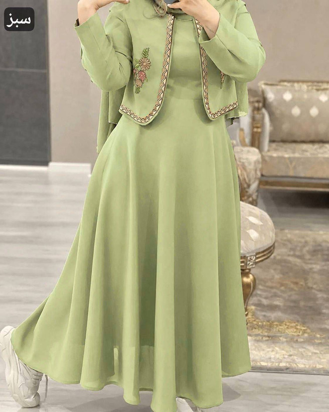 ست کت سارافون گلدوزی ژیوا
