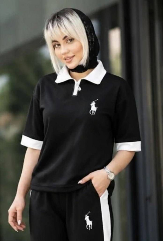 ست تیشرت شلوار مدل پولو polo