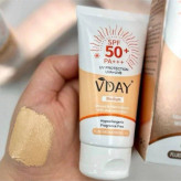 کرم ضد آفتاب رنگی وی دی Vday بژ متوسط SPF50