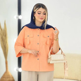 شومیز تابستونی جیب بندی