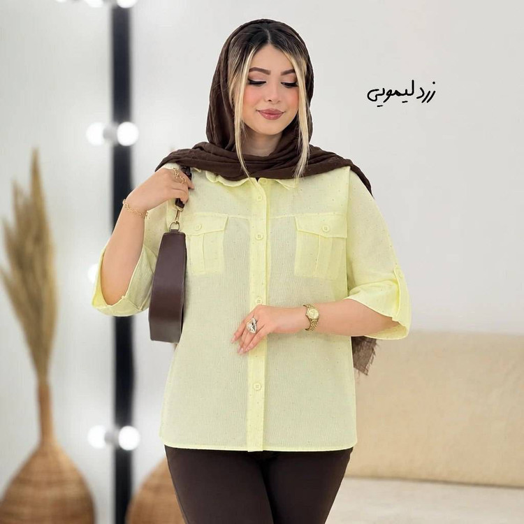 شومیز تابستونی جیب بندی
