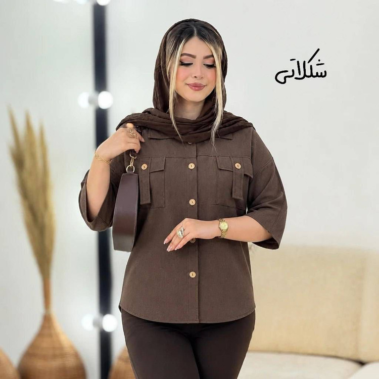 شومیز تابستونی جیب بندی
