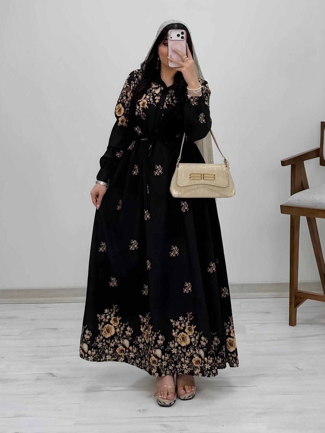 پیراهن ساحلی رز