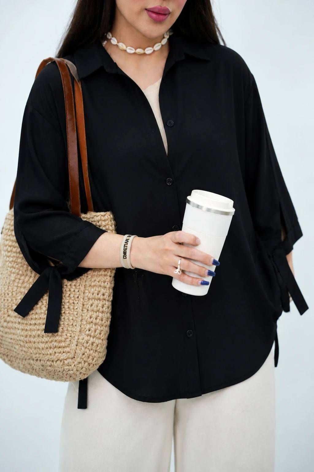 شومیز گره ای نیکی