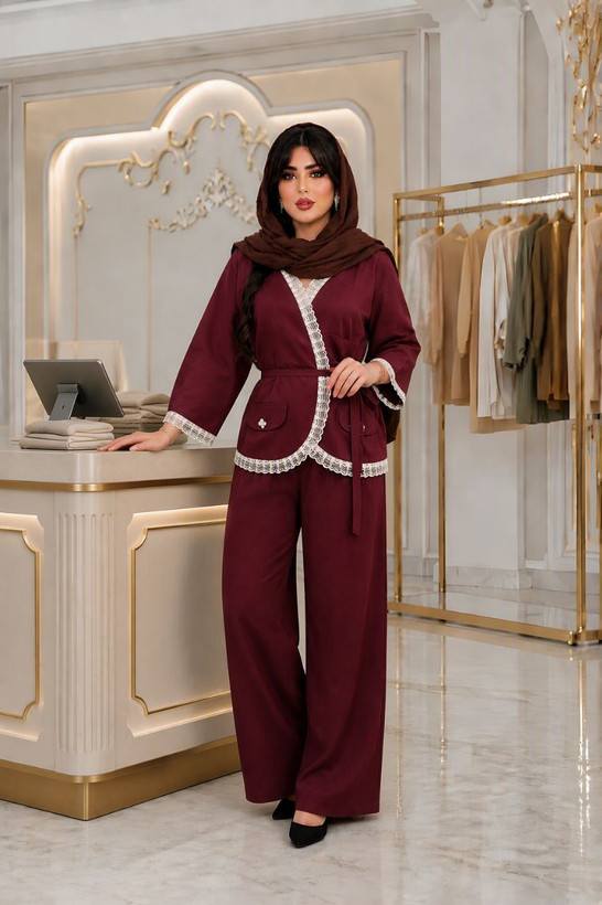 ست مانتو شلوار مجلسی