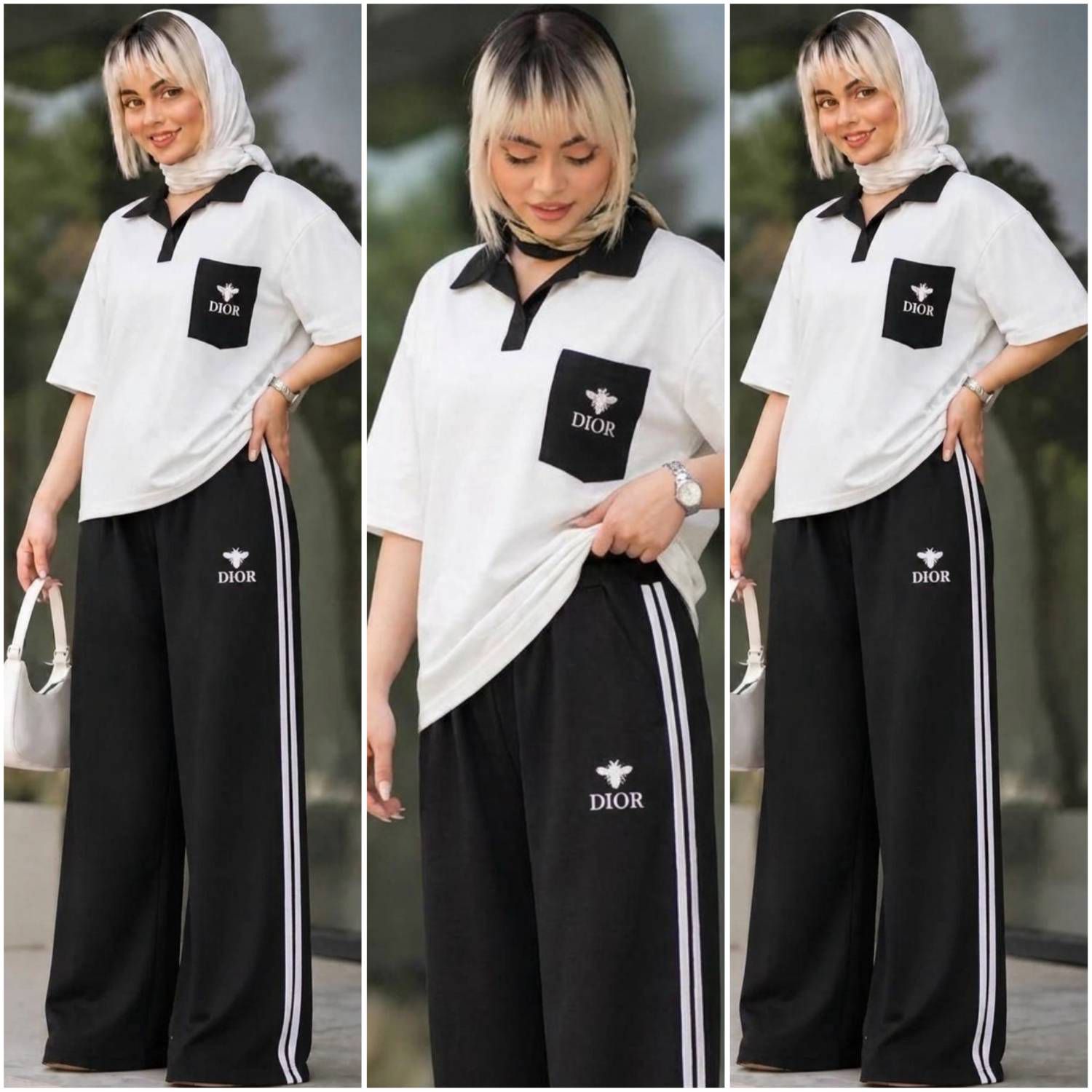 ست تیشرت شلوار  DIOR