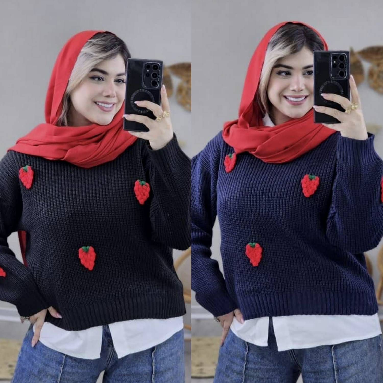 بافت توت فرنگی