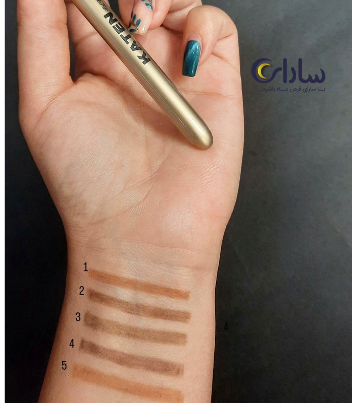 داد ابرو کاتن KATEN مدل ضد آب و ضد ریزش حجم اصل کره