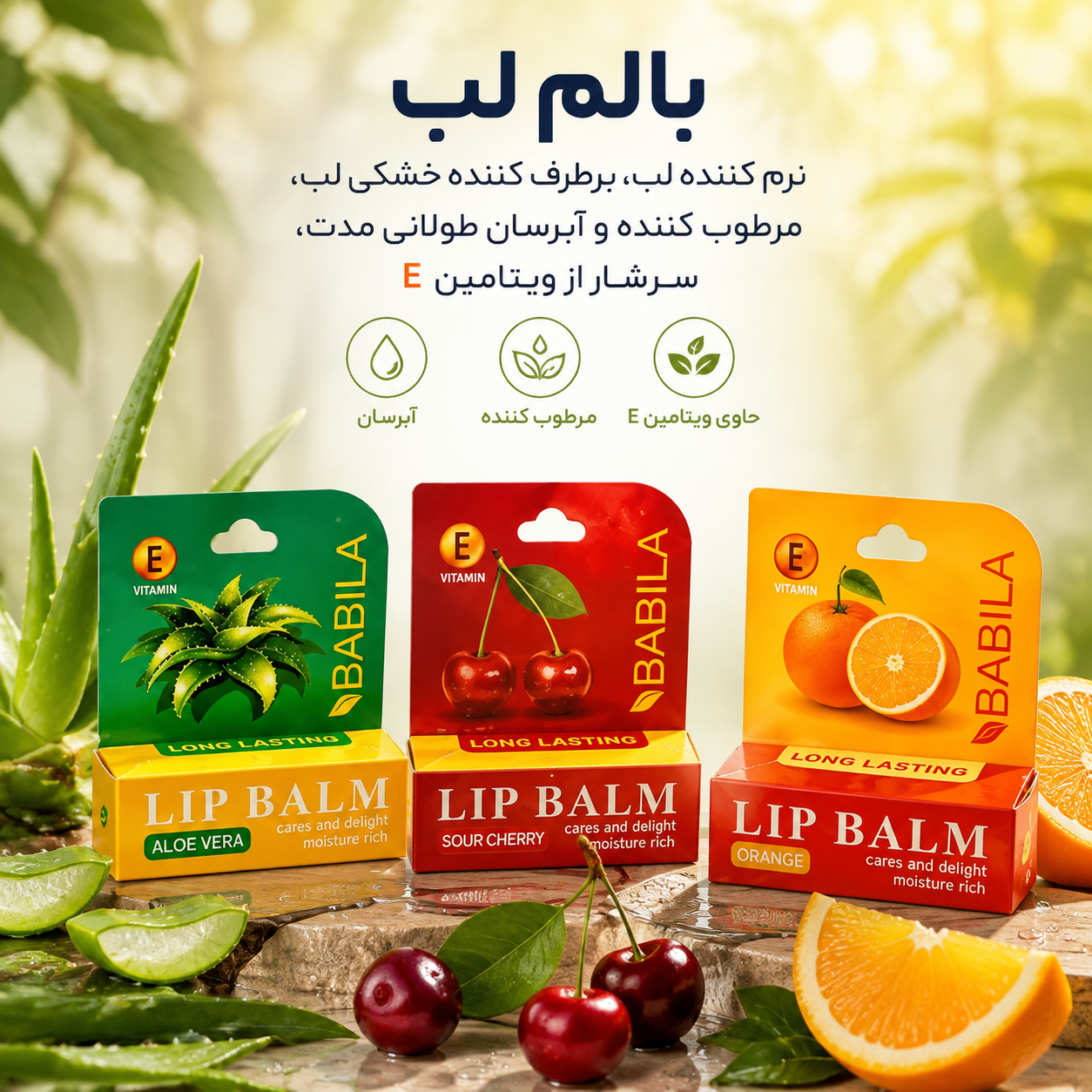 بالم لب بابیلا BABILA نرم کننده قوی