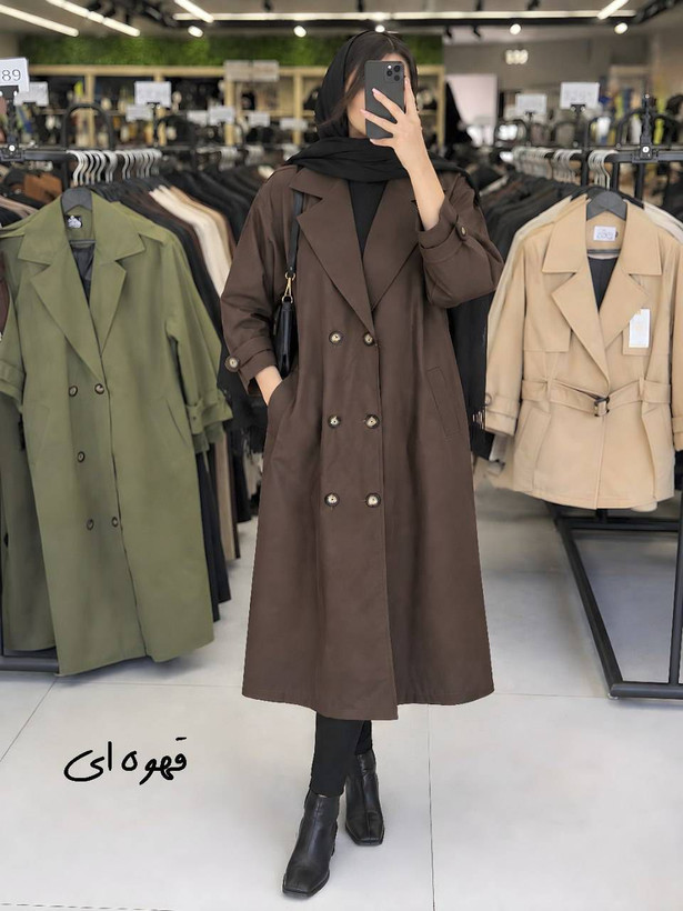 بارونی آستر دار خزان